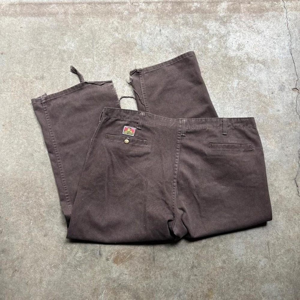 Vintage 90s Ben Davis brown work pants Size 42"